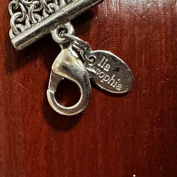 Lia Sophia Sugar Plum Necklace Multi Strand Layered Statement Jewelry - Picture 8 of 9